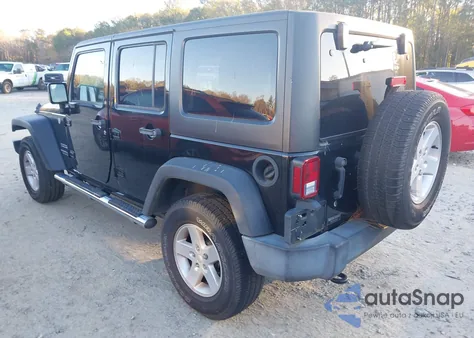 2017 Jeep Wrangler Unlimited Sport 4X4 from USA, damaged, VIN 1C4BJWDG8HL627216